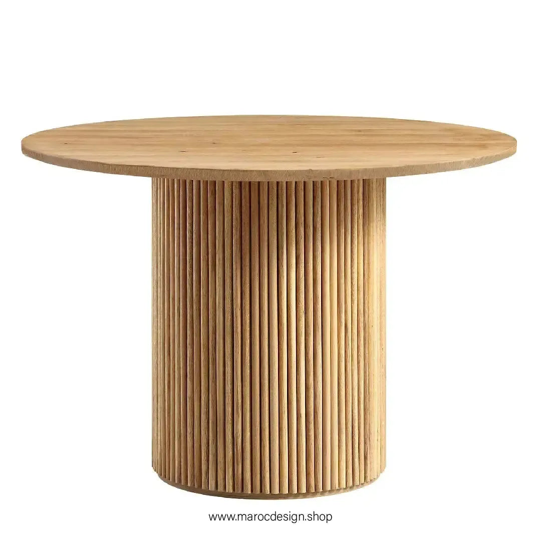 ALMA TABLE À MANGER – Élégance Moderne pour Votre Salon ou Cuisine By Maroc Design-Table à Manger, Chaises, Tabouret, Bar, Comptoire-Maroc Design-80cm-Maroc Design