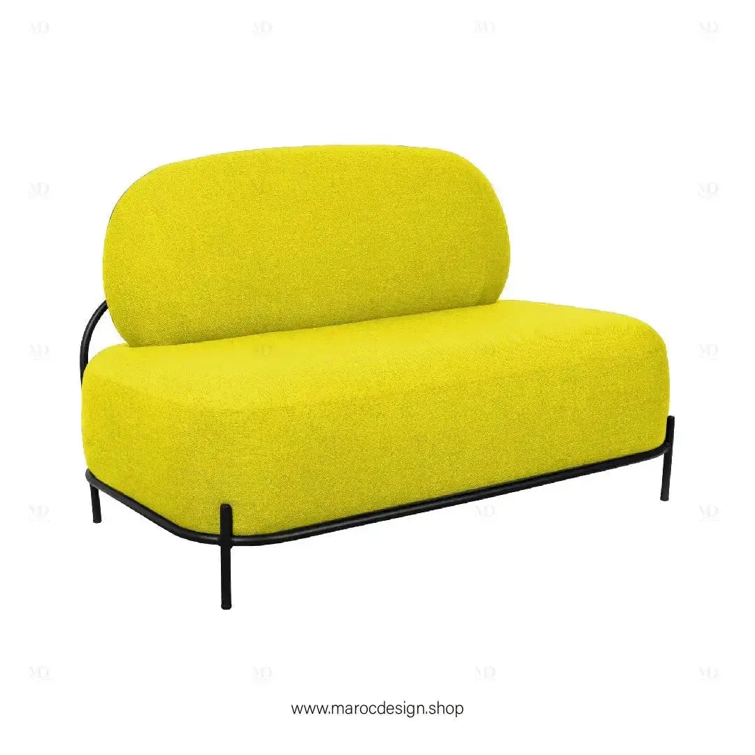 ALPINO Canapés et Fauteuils luxe et Confort Maroc Design-canapé, fauteil, Pouf, Meridienne-Maroc Design-Blanc-Velour-Maroc Design