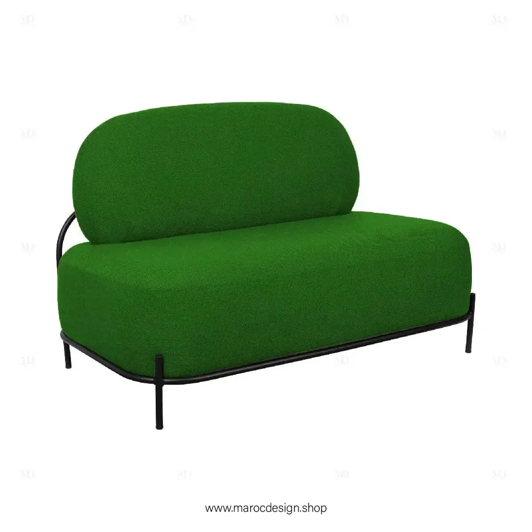 ALPINO Canapés et Fauteuils luxe et Confort Maroc Design-canapé, fauteil, Pouf, Meridienne-Maroc Design-Blanc-Velour-Maroc Design