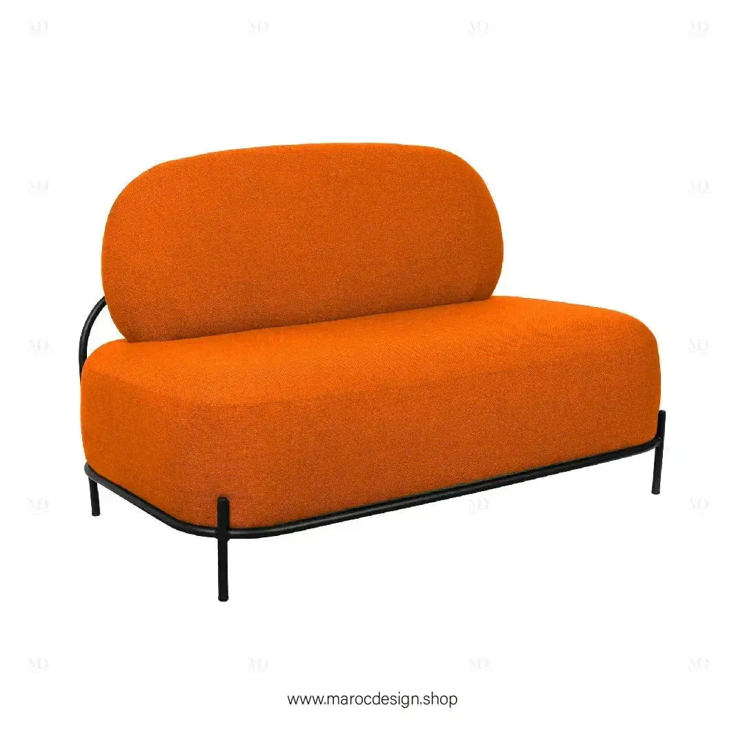 ALPINO Canapés et Fauteuils luxe et Confort Maroc Design-canapé, fauteil, Pouf, Meridienne-Maroc Design-Blanc-Velour-Maroc Design