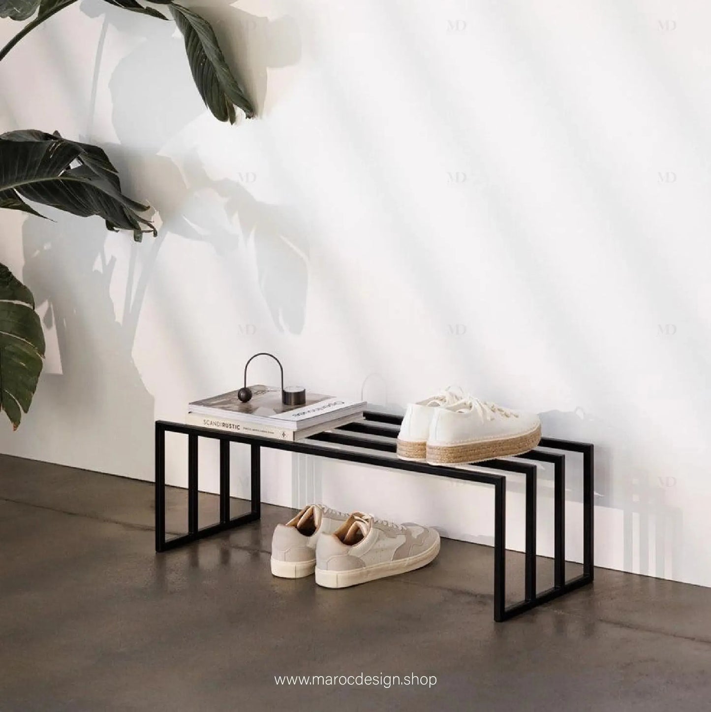 BAVIO Porte Chaussures pour Entrée, Séjours ou Chambre-Accesoire Cuisine-Maroc Design-Maroc Design