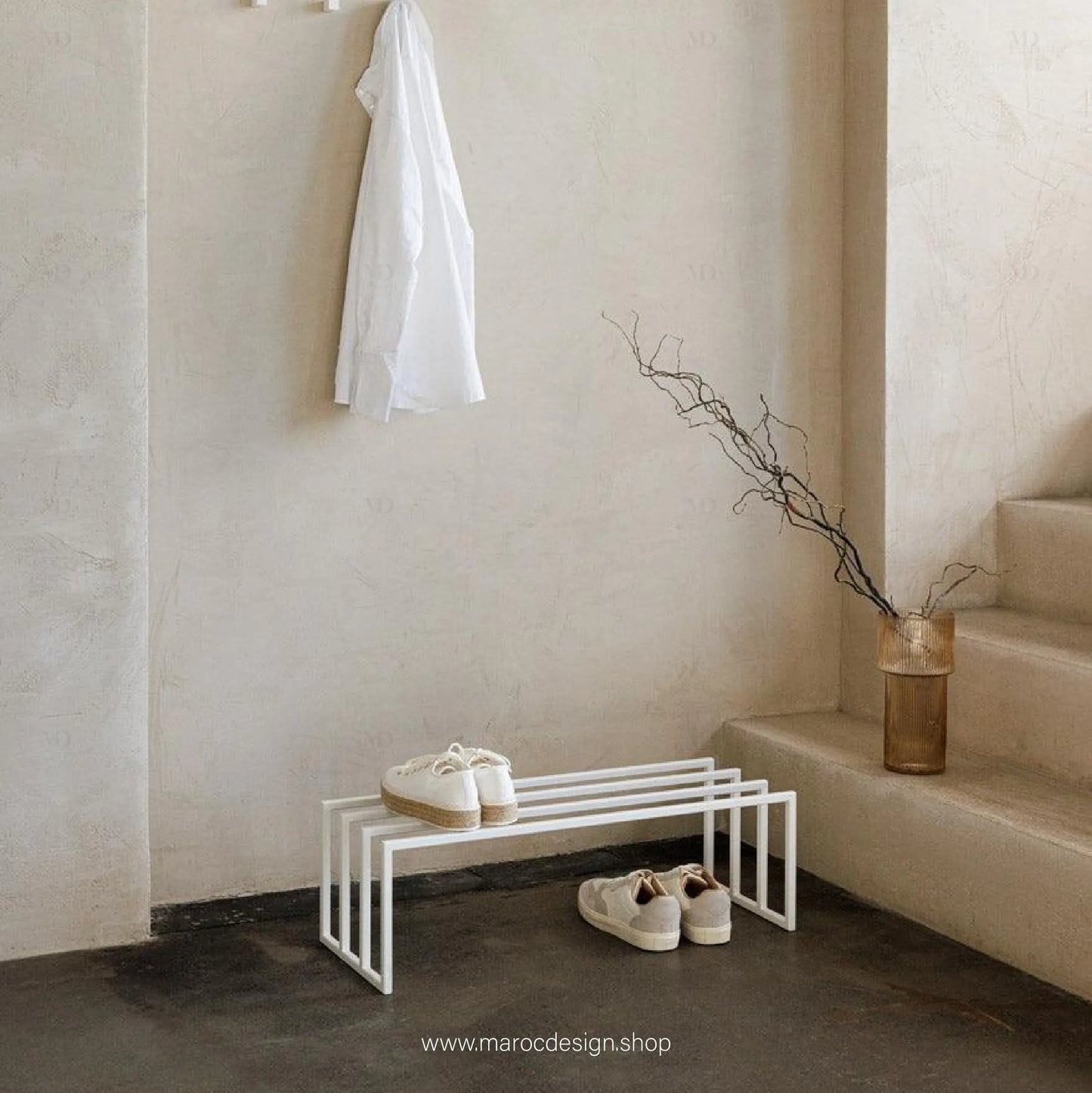 BAVIO Porte Chaussures pour Entrée, Séjours ou Chambre-Accesoire Cuisine-Maroc Design-Maroc Design
