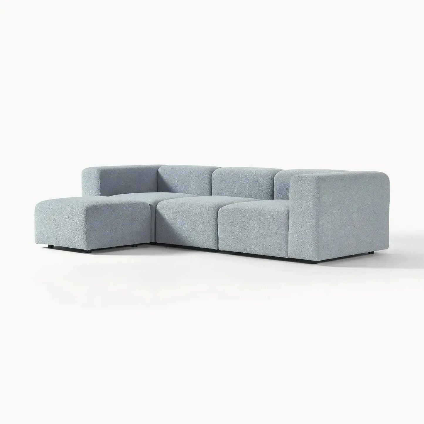 CASTA Canapé 3 Place + Pouf – Élégance et Confort Modulables-canapé, fauteil, Meridienne,-Maroc Design-Velour-Maroc Design