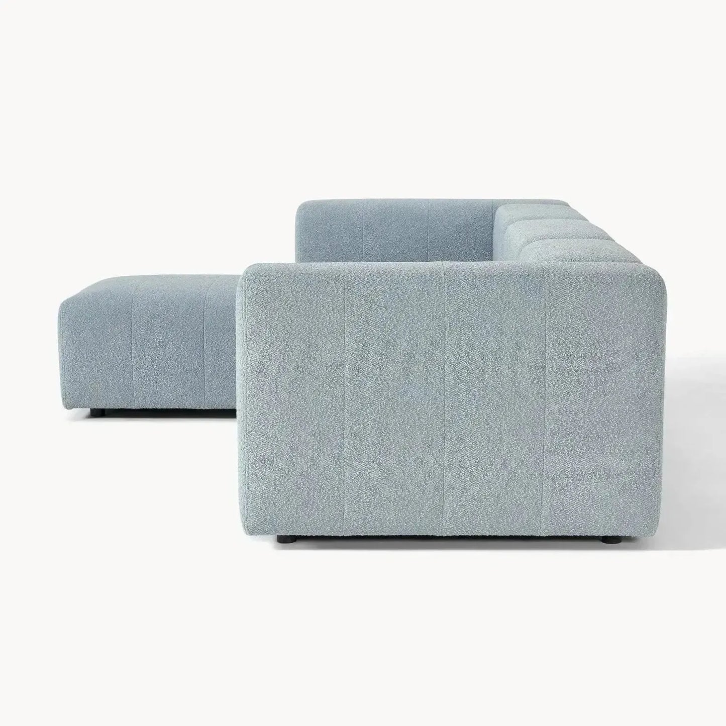 CASTA Canapé 3 Place + Pouf – Élégance et Confort Modulables-canapé, fauteil, Meridienne,-Maroc Design-Velour-Maroc Design