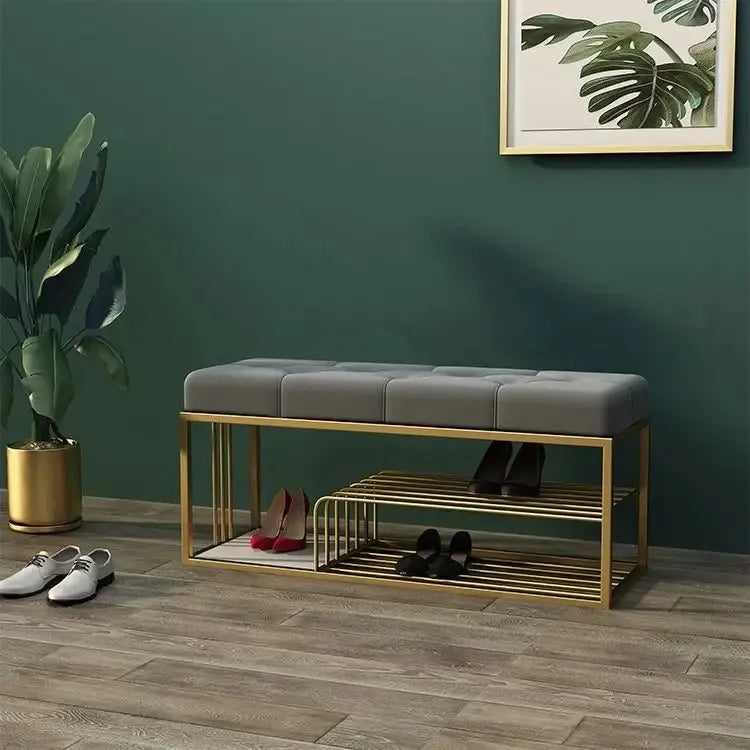 KALIBRE - Banc Pour Entrée, Salon / Chambre / Séjour / Suite...-Banc, Tabouret, Chambre, Réception-Maroc Design-Rose-Maroc Design