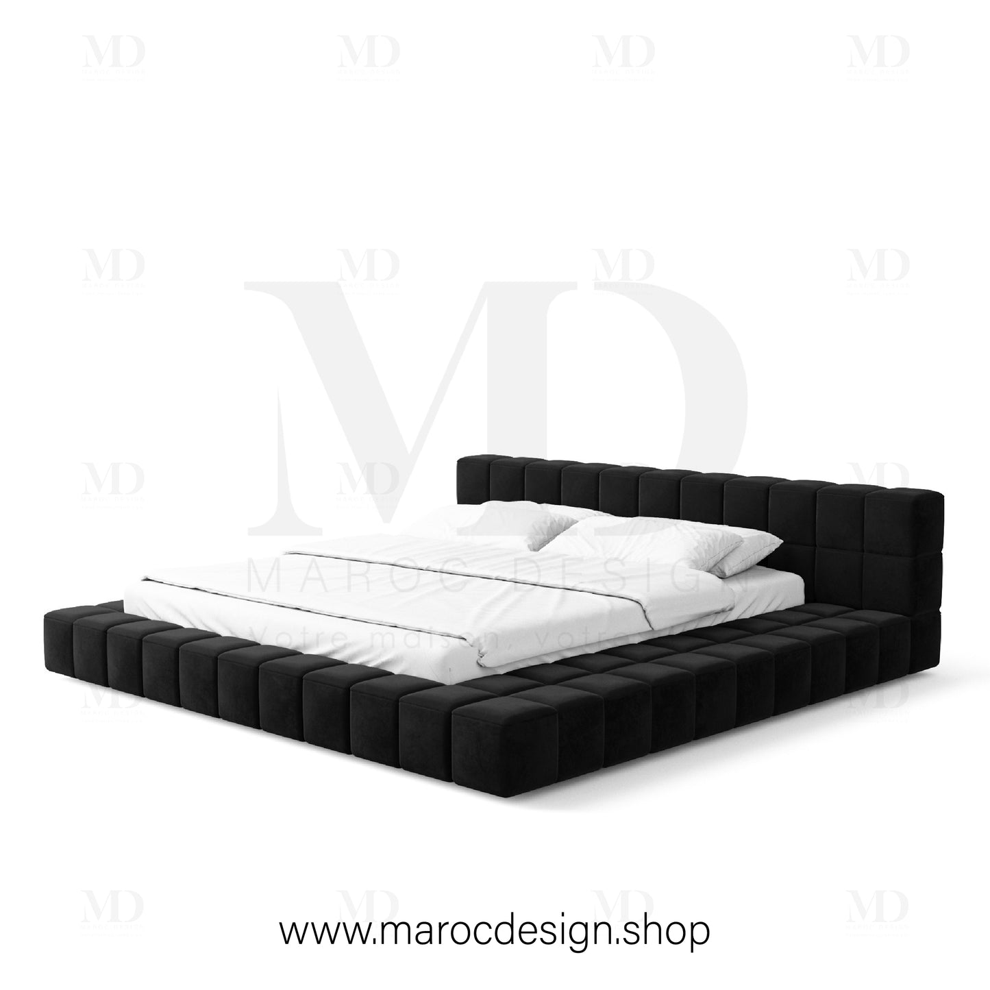 <img src="image8.jpg" alt="Lit BRABUS coffre intégré rangement pratique chambre" />