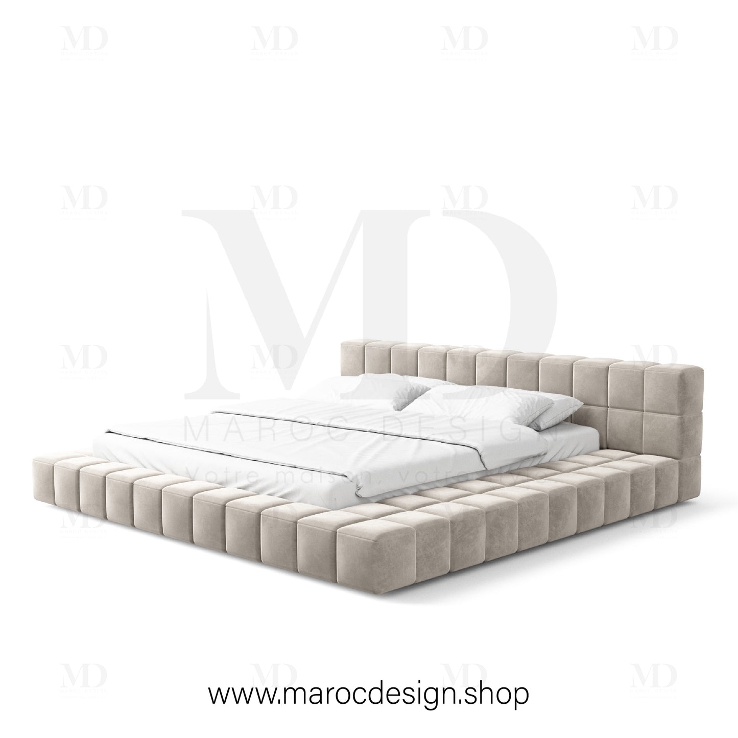 lit-opale-beige-claire-velours-coffre-rangement-marocdesign.jpg
ALT : Lit Opale beige en velours avec coffre – Maroc Design – mobilier chambre style Maison du Monde, Decorat.ma