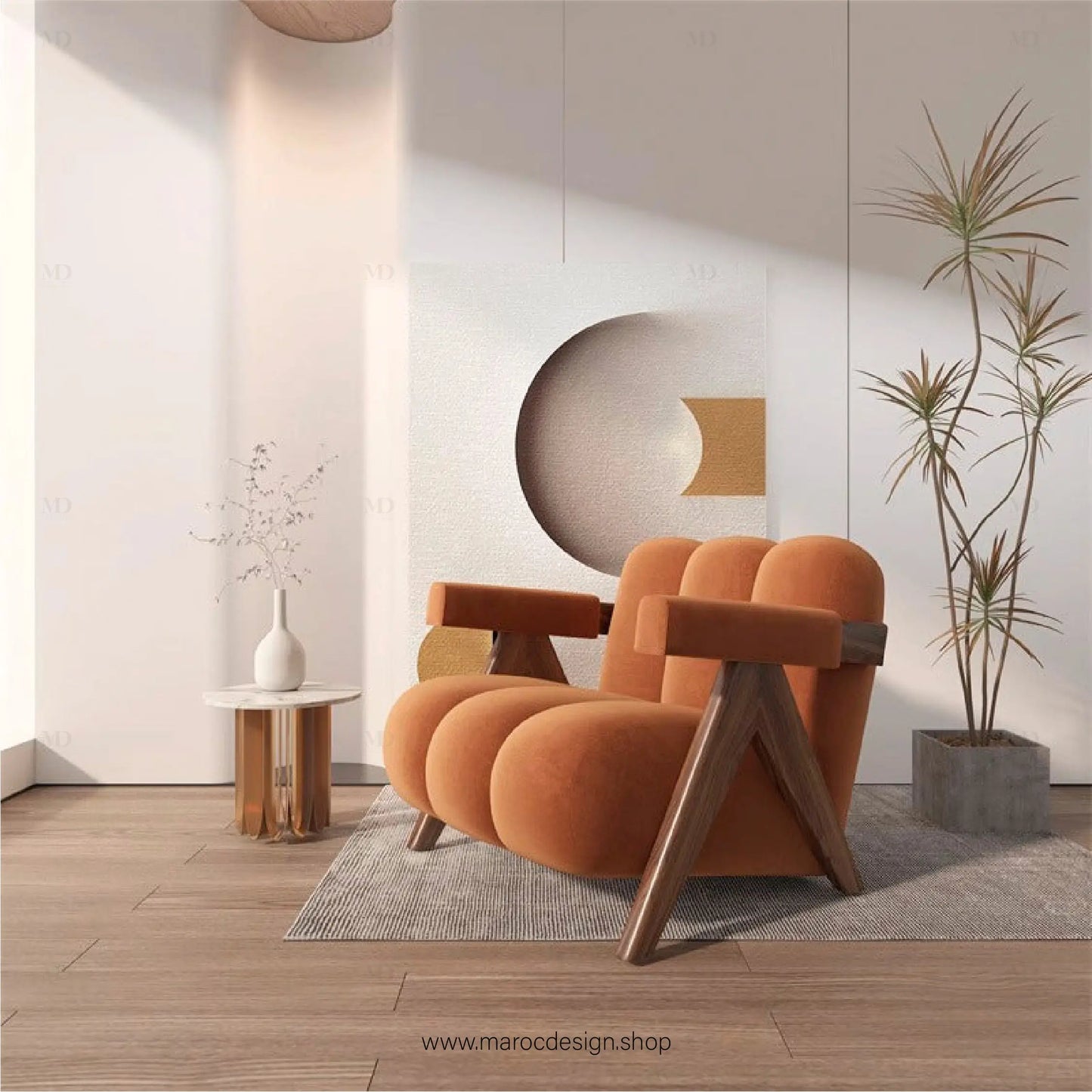 MAGISTIC - Fauteuil relaxant / Élégance et Détente par Maroc Design Maroc Design