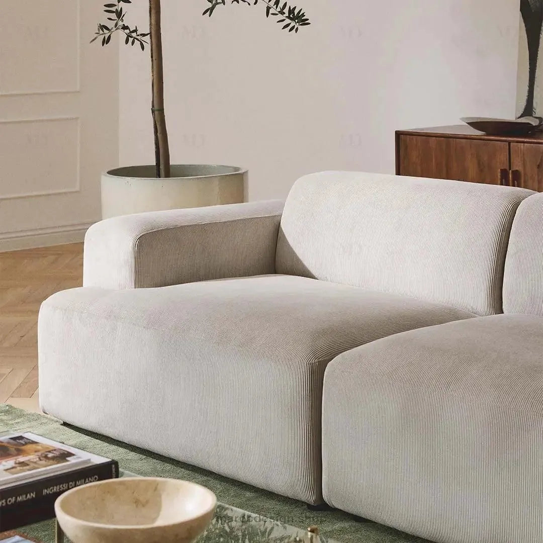 MELVANA – Canapé 2 Places (S) Beige-canapé, fauteil, Pouf, Meridienne-Maroc Design-Maroc Design