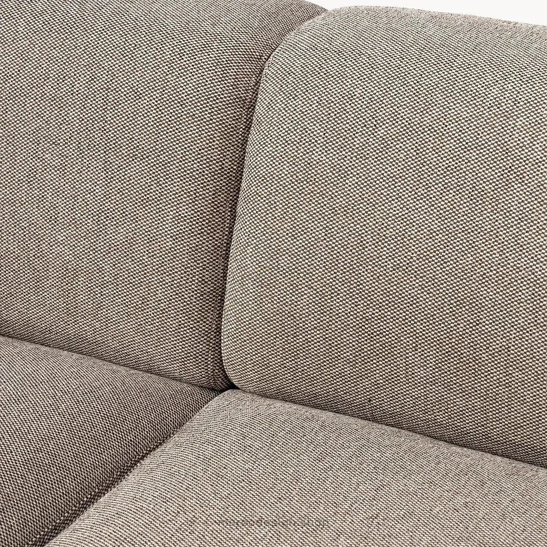 MELVANA – Canapé 2 Places (S) Grège-canapé, fauteil, Pouf, Meridienne-Maroc Design-Maroc Design