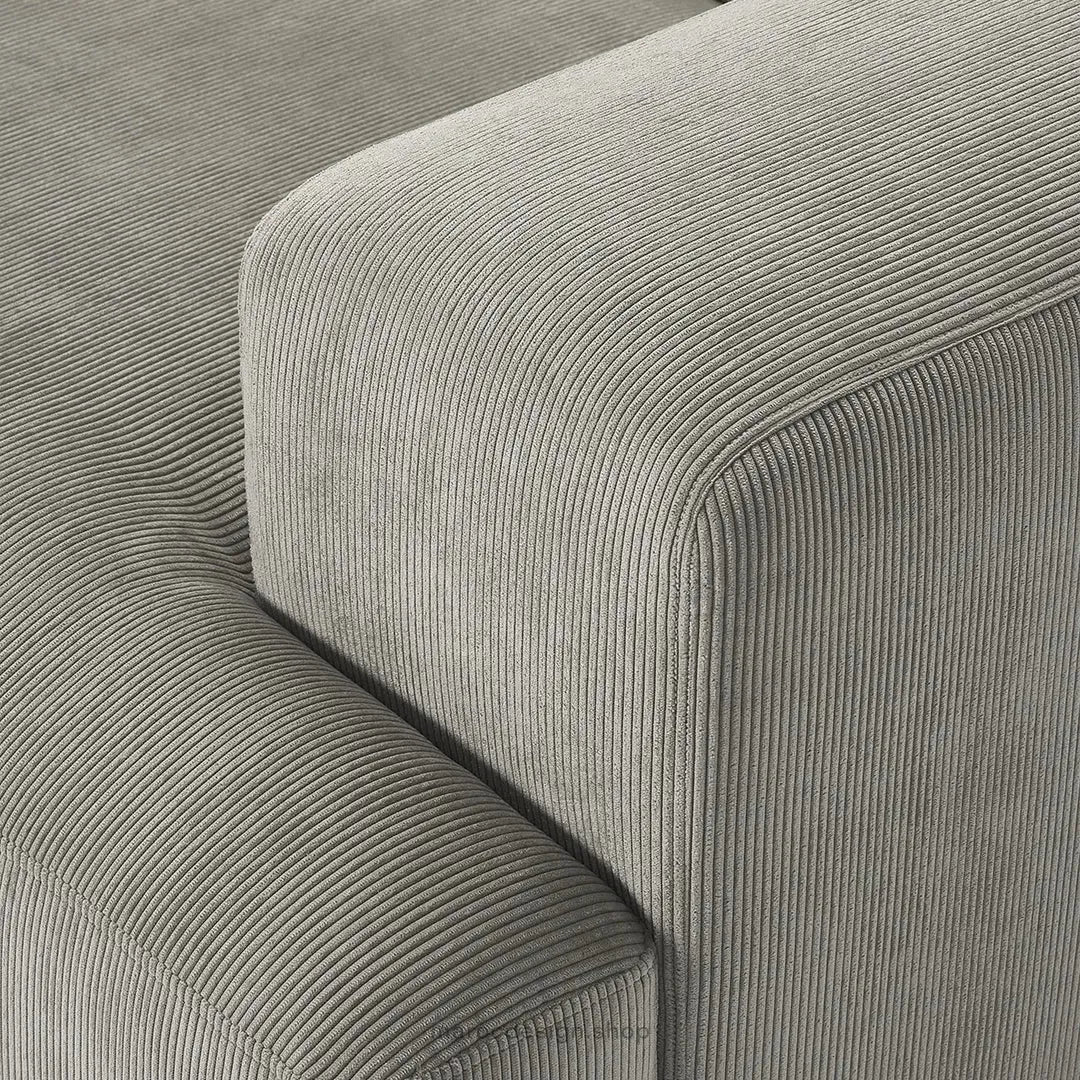 MELVANA – Canapé 2 Places (S) Gris Clair-canapé, fauteil, Pouf, Meridienne-Maroc Design-Maroc Design