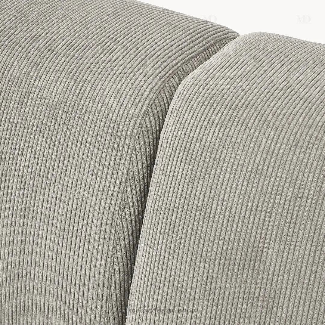 MELVANA – Canapé 2 Places (S) Gris Clair-canapé, fauteil, Pouf, Meridienne-Maroc Design-Maroc Design