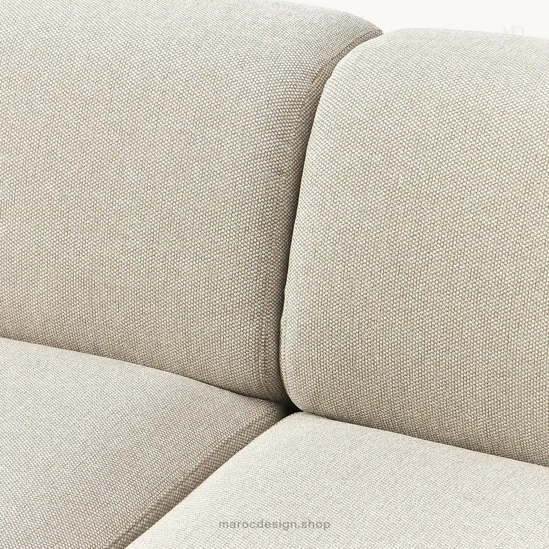 MELVANA – Canapé (S) 2 Places Beige-canapé, fauteil, Pouf, Meridienne-Maroc Design-Maroc Design
