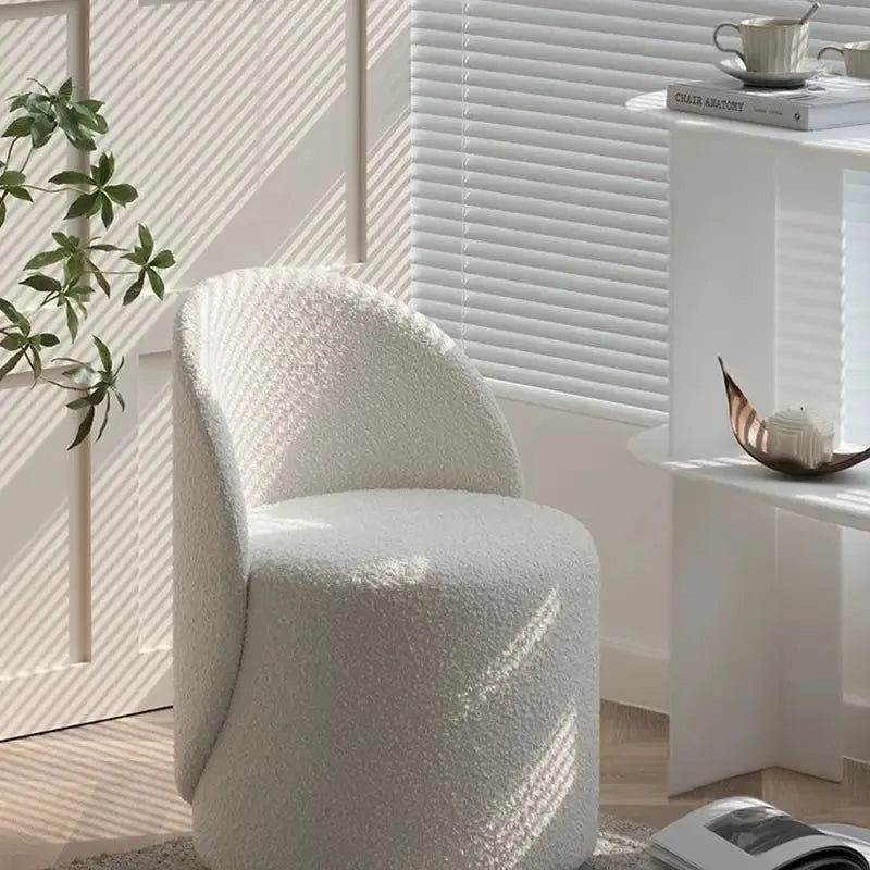 NORDICO – Tabouret Design Contemporain pour Sublimer Votre Intérieur-Maroc Design-Blanc-Maroc Design