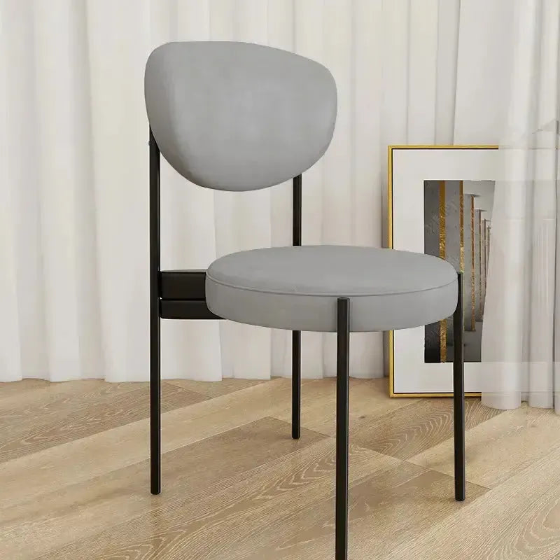 OLIVIA - Chaise Tendance / style moderne et confort / By Maroc Design-Maroc Design-Gris-Maroc Design