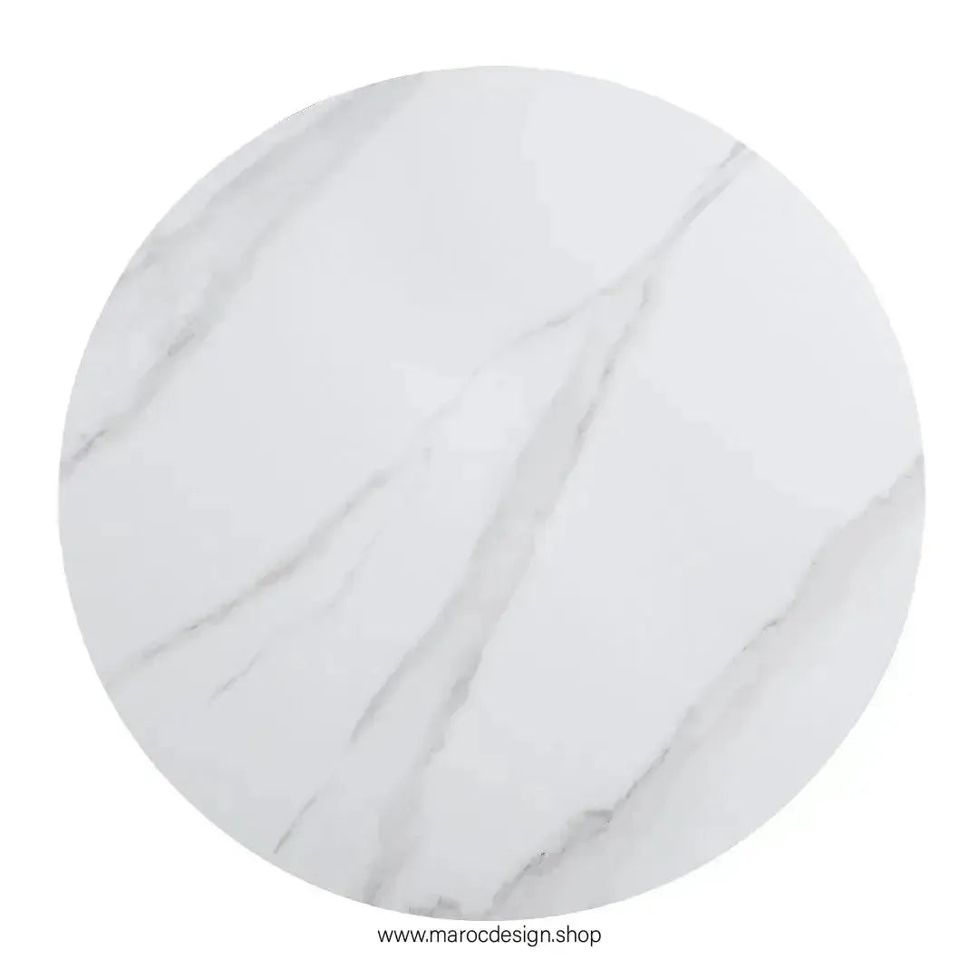 PANDA TABLE À MANGER – Élégance et Modernité pour Votre Intérieur-Maroc Design-80cm-Maroc Design