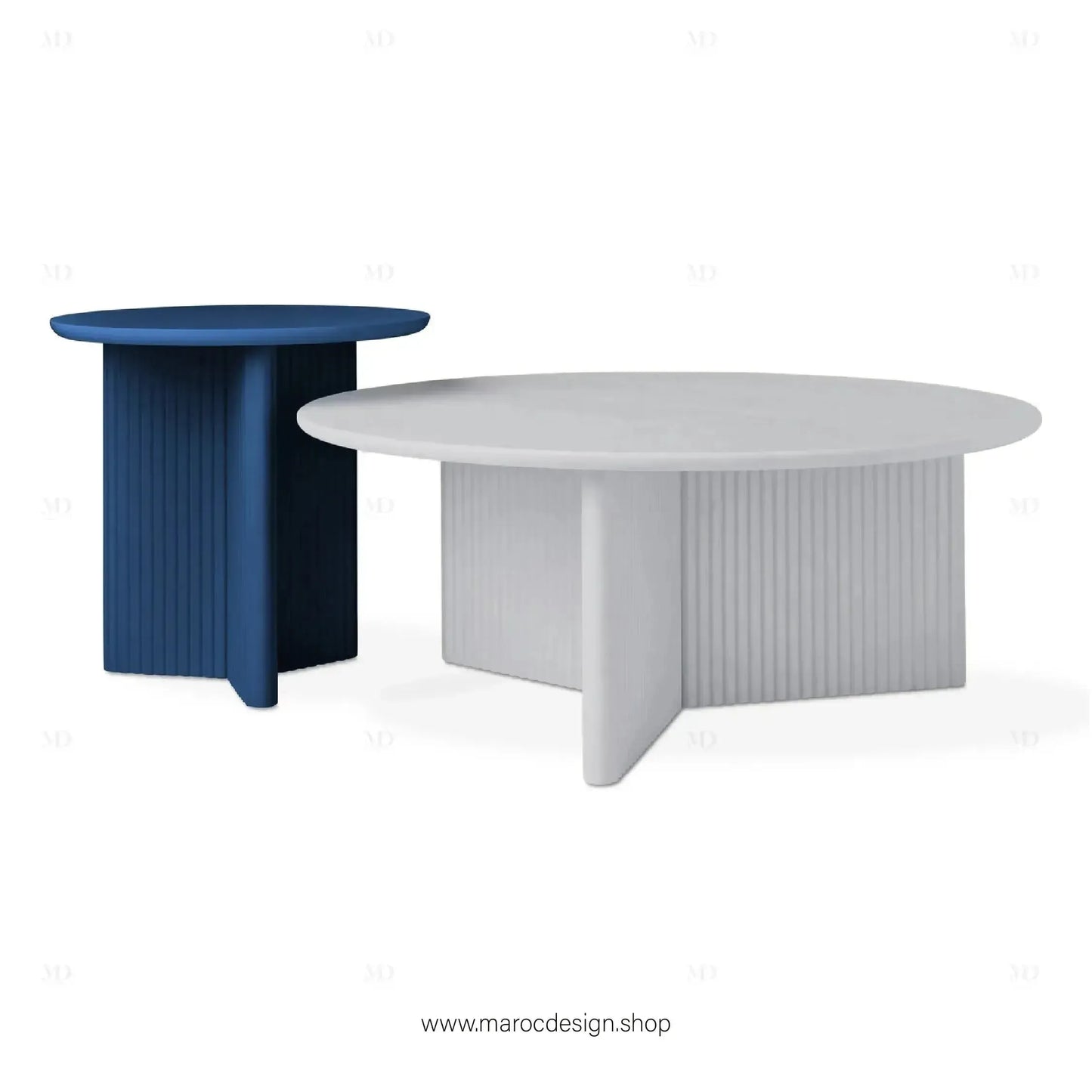 PILARO – Tables Basses / Sophistication Moderne et Élégance Néo-Classique-Table Basse Salon Séjour-Maroc Design-Maroc Design