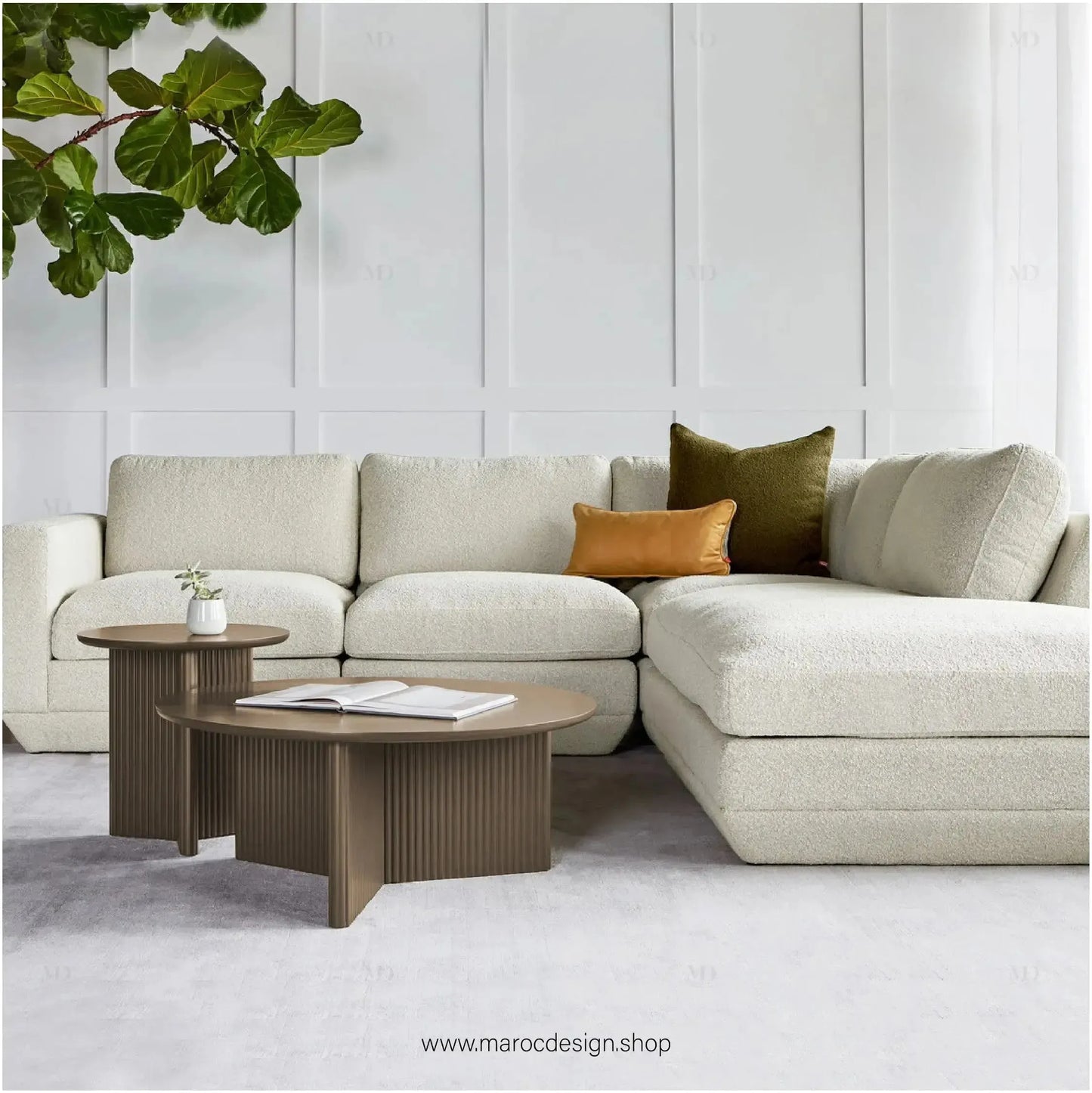 PILARO – Tables Basses / Sophistication Moderne et Élégance Néo-Classique-Table Basse Salon Séjour-Maroc Design-Maroc Design
