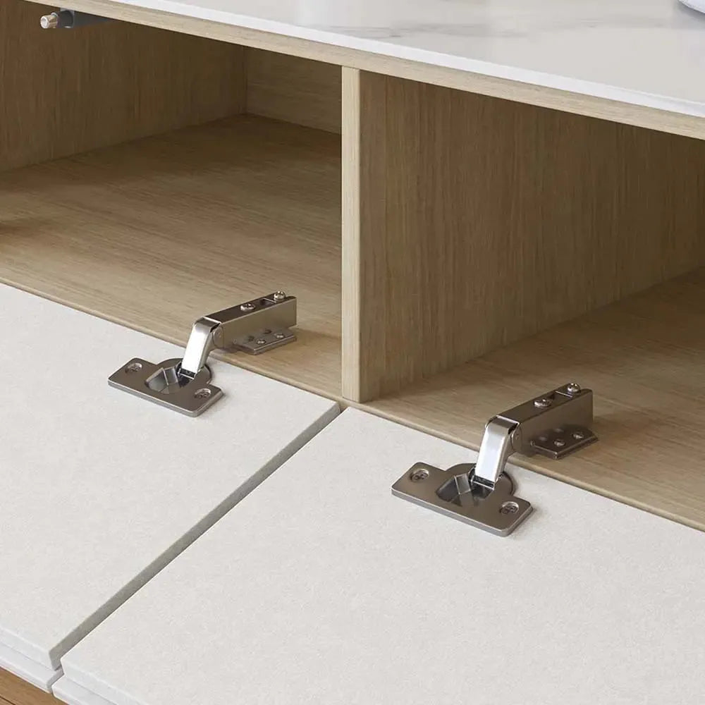 Perfecta - Meuble TV-Maroc Design-Blanc-Maroc Design