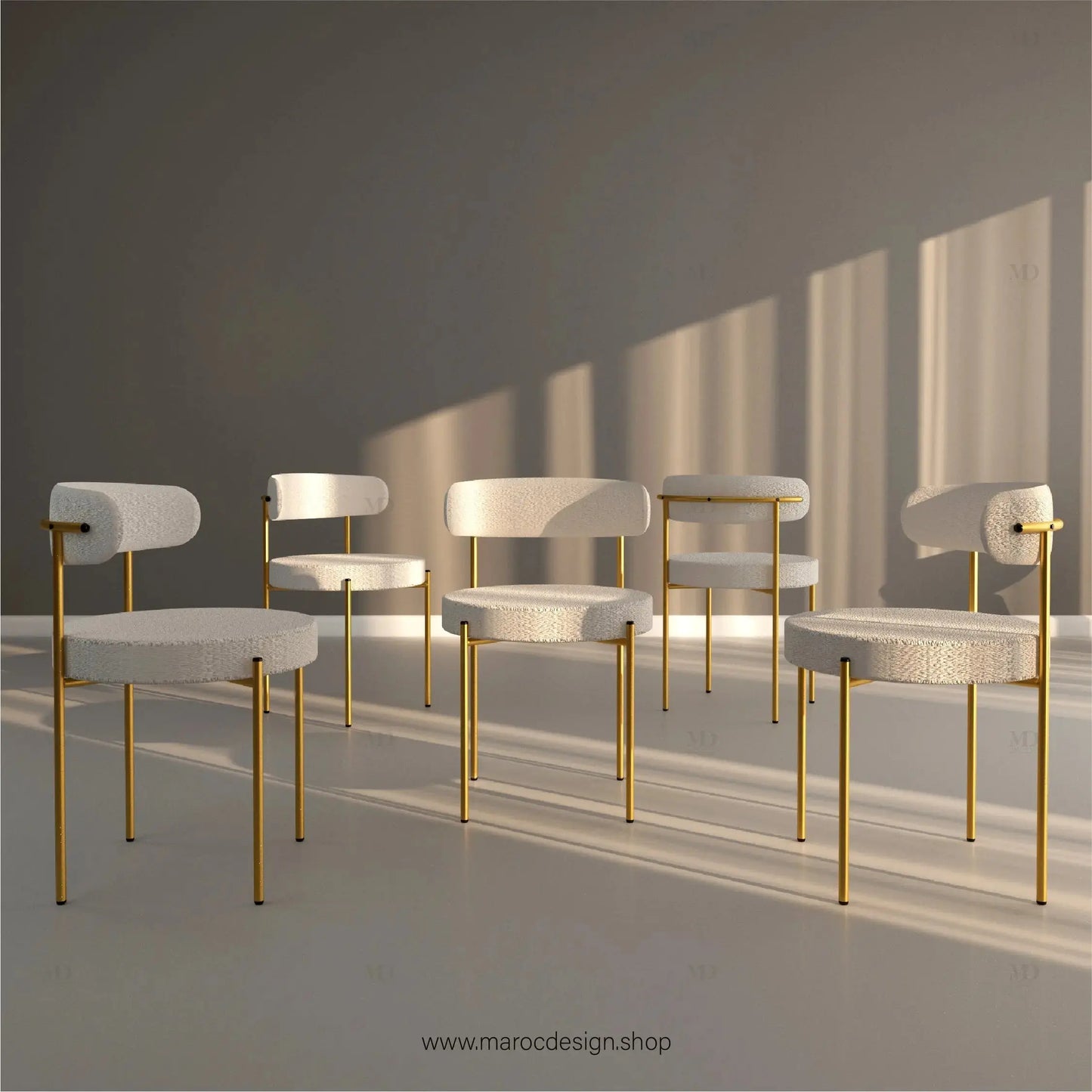 Table à Manger ELYSEE 8 Places / Élégance Moderne / Collection PRESTIGIA Maroc Design