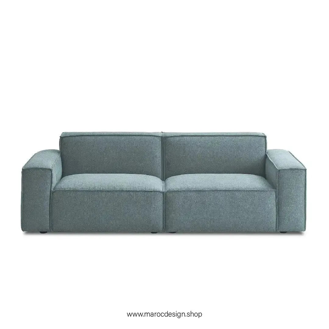 S / Canapé 2 Places / BOXTER / Élégance et Confort Éclatant pour Votre Salon-canapé, fauteil, pouf, meridienne-Maroc Design-Velour-Maroc Design