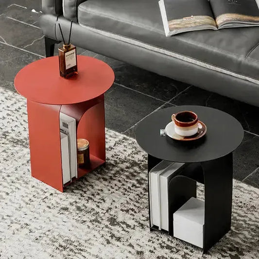 SCANDY – Table d'Appoint au Design Scandinave pour Sublimer Votre Espace / Maroc Design-Table Basse Salon Séjour, table de chevet, Tables de coin, table gigogne-Maroc Design-Noir-Maroc Design