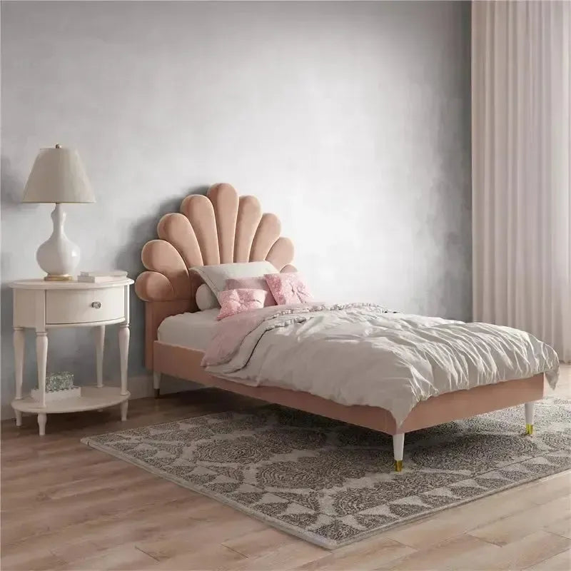 SHEL : Lit Confortable et Moderne pour une Chambre à Coucher Élégante et Fonctionnelle-Maroc Design-Blanc-Maroc Design