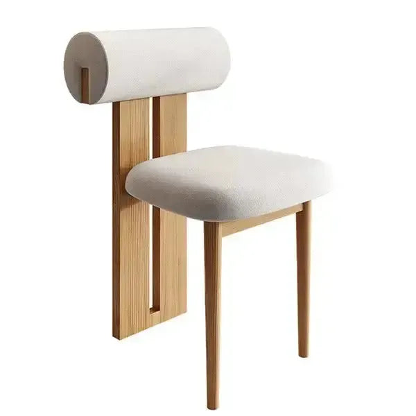 SKY - Chaises de salle à manger / style / confort / look élégant / By Maroc Design-Maroc Design-Blanc Cassé-Velours-Maroc Design