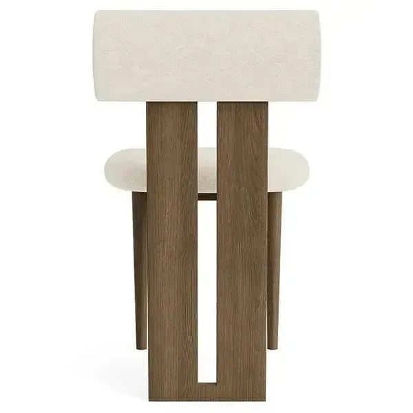 SKY - Chaises de salle à manger / style / confort / look élégant / By Maroc Design-Maroc Design-Blanc Cassé-Velours-Maroc Design