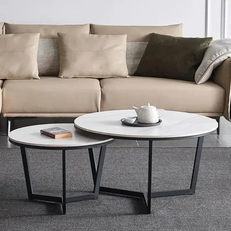 TRANSITION – Tables Basses Gigognes Modernes pour Sublimer Votre Salon / Maroc Design-Maroc Design-Noir-Noir-Maroc Design