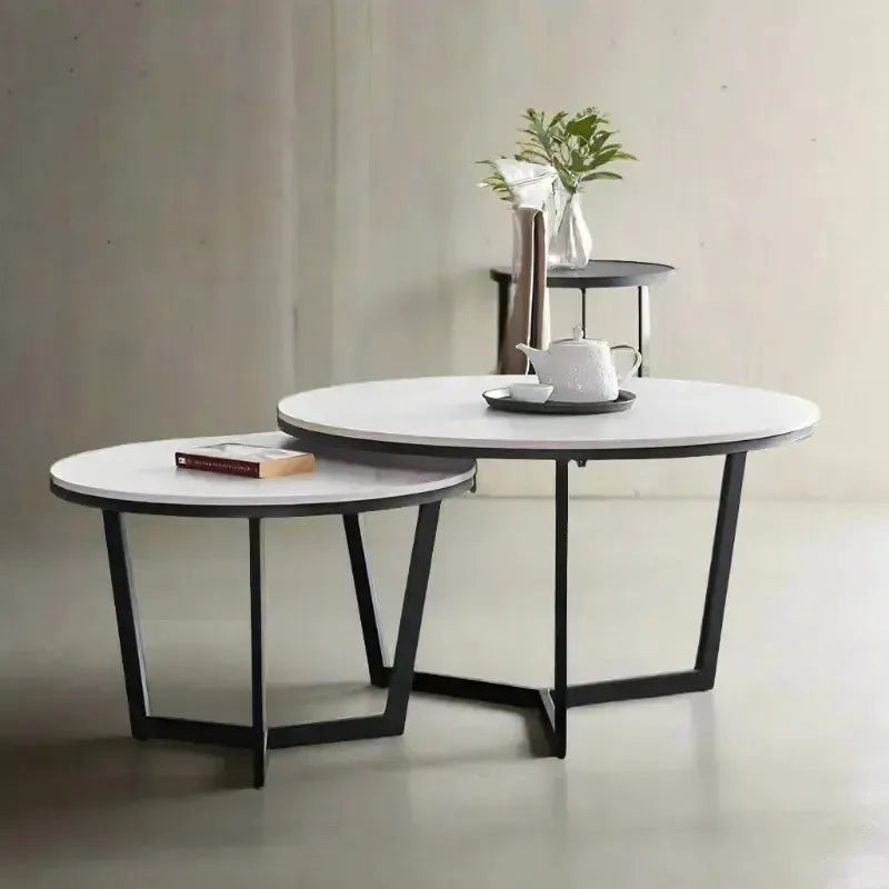 TRANSITION – Tables Basses Gigognes Modernes pour Sublimer Votre Salon / Maroc Design-Maroc Design-Noir-Noir-Maroc Design