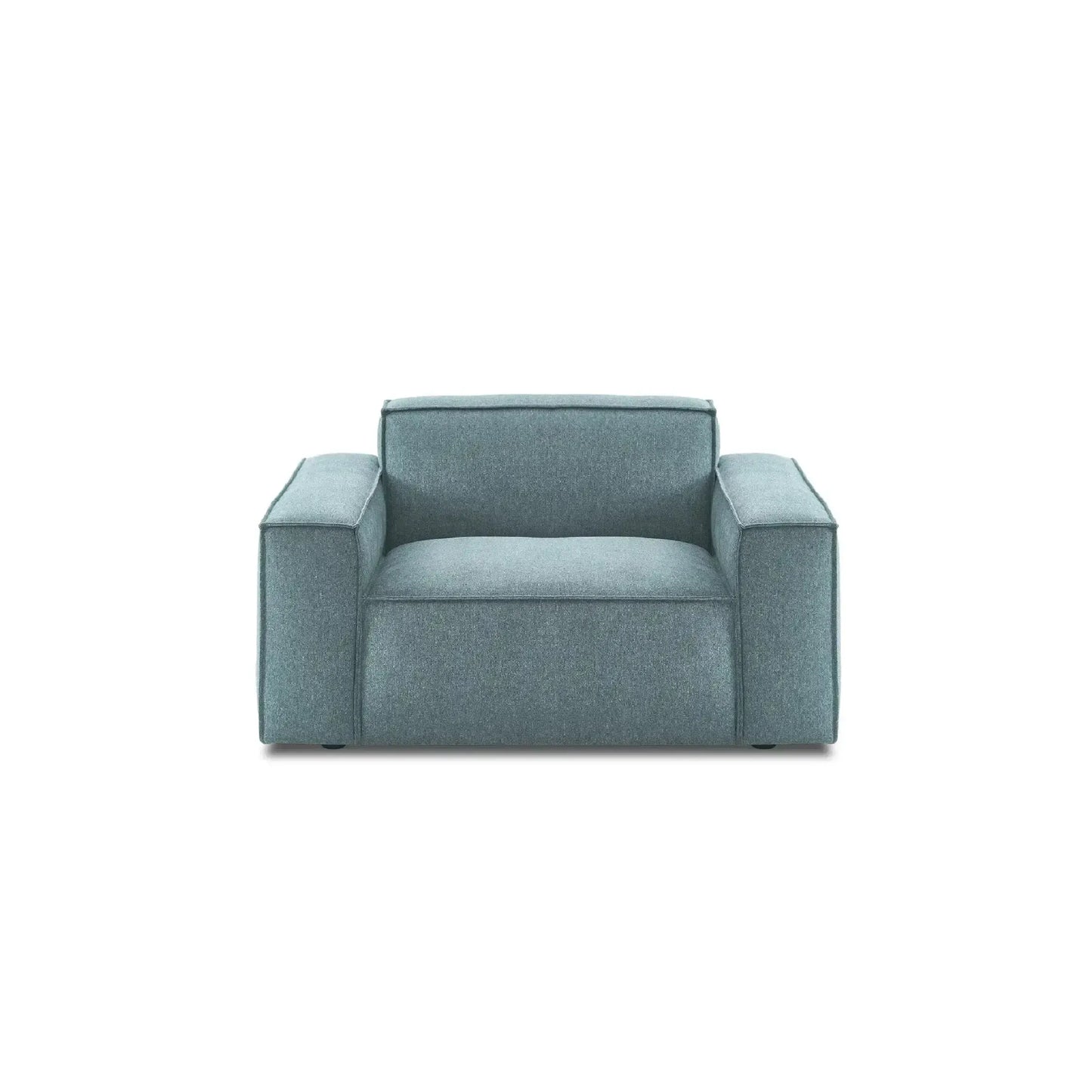 W Canapé avec 2 Accoudoir BOXTER - Élégance Moderne et Modulabilité-canapé, fauteil, Meridienne,-Maroc Design-Noir-Maroc Design