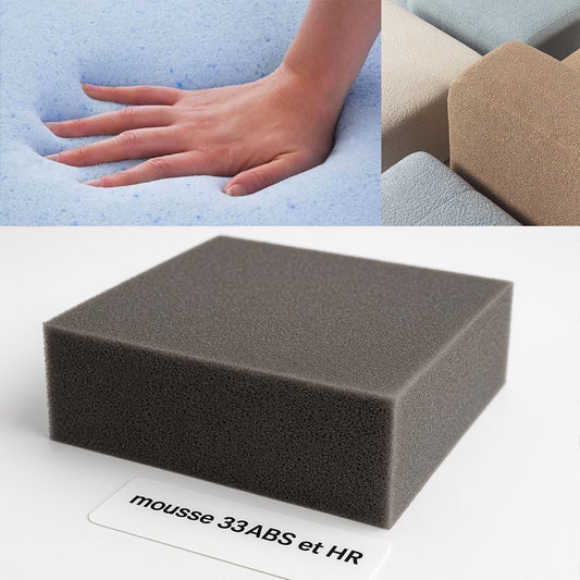 33ABS ou HR Comprendre les types de mousse pour canapé ?