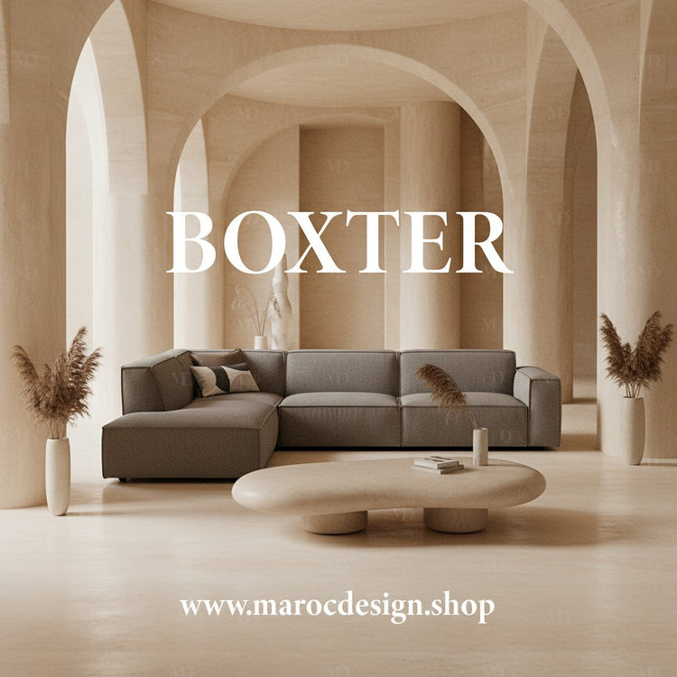 BOXTER CANAPES - Maroc Design