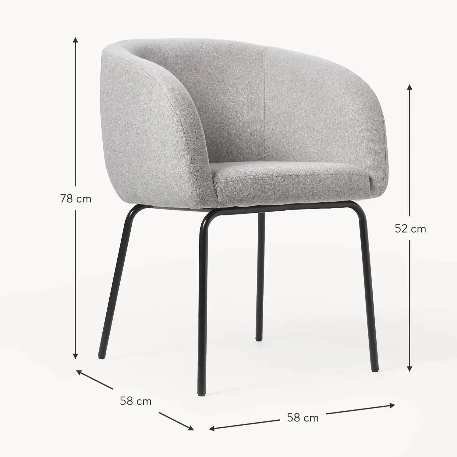 ALANI - Chaise Confort et Élégance par Maroc Design-Chaise, Table à Manger, Chaise Bureau, café Restaurant-Maroc Design-Maroc Design