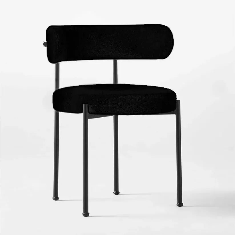 ALDO Chaise – Élégance et Polyvalence par Maroc Design-Chaise, Table à Manger, Chaise Bureau, café Restaurant-Maroc Design-Noir-Maroc Design