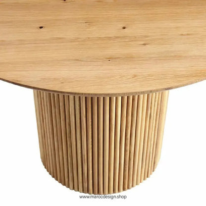 ALMA TABLE À MANGER – Élégance Moderne pour Votre Salon ou Cuisine By Maroc Design-Table à Manger, Chaises, Tabouret, Bar, Comptoire-Maroc Design-80cm-Maroc Design