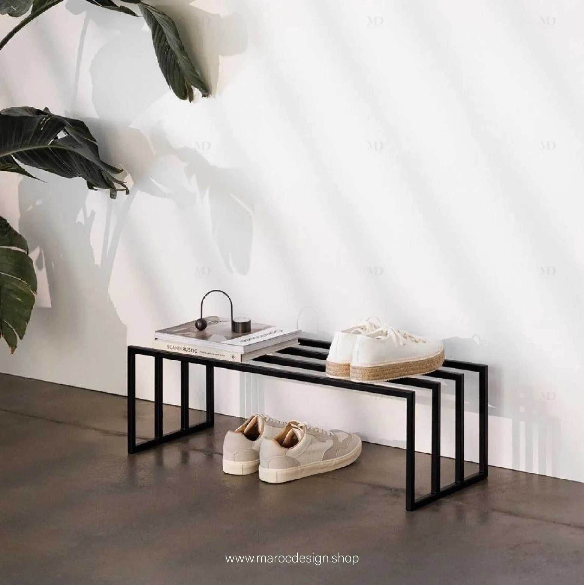 BAVIO Porte Chaussures pour Entrée, Séjours ou Chambre-Accesoire Cuisine-Maroc Design-Maroc Design
