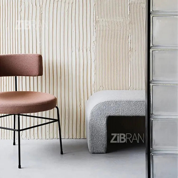 BRIDG canapé banc - tabouret-Banc, Tabouret, Chambre, Réception-Maroc Design-Blanc-Maroc Design
