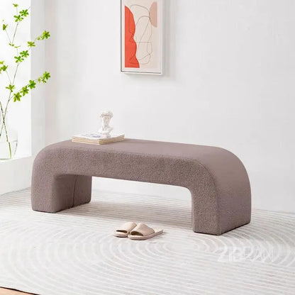 BRIDG canapé banc - tabouret-Banc, Tabouret, Chambre, Réception-Maroc Design-Blanc-Maroc Design
