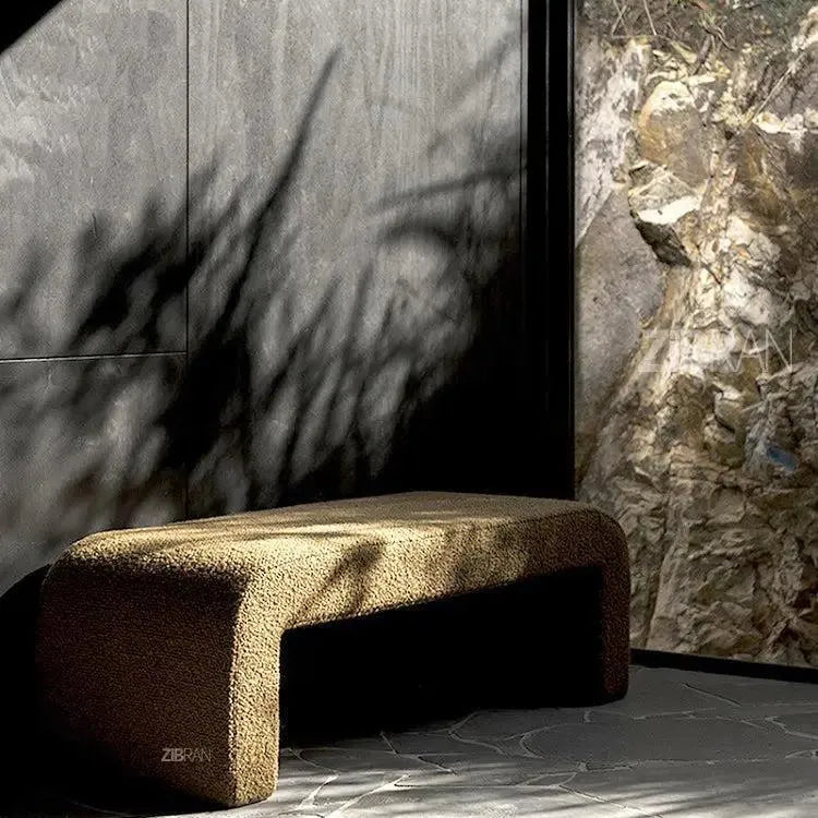 BRIDG canapé banc - tabouret-Banc, Tabouret, Chambre, Réception-Maroc Design-Blanc-Maroc Design