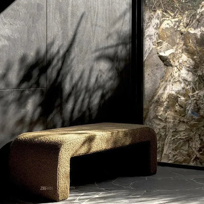 BRIDG canapé banc - tabouret-Banc, Tabouret, Chambre, Réception-Maroc Design-Blanc-Maroc Design