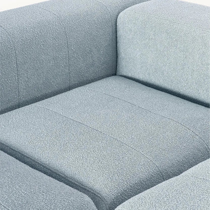 CASTA Canapé 3 Place + Pouf – Élégance et Confort Modulables-canapé, fauteil, Meridienne,-Maroc Design-Velour-Maroc Design