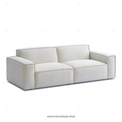 Canapé 2 Places / BOXTER / Élégance et Confort Suprême pour Votre Salon-canapé, fauteil, Meridienne,-Maroc Design-Velour-Maroc Design