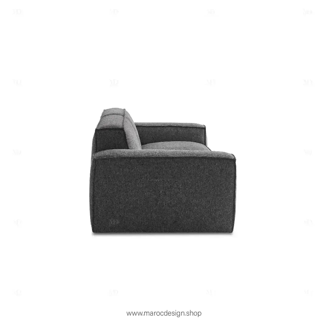 Canapé 2 Places / BOXTER / Sophistication et Confort-canapé, fauteil, Meridienne,-Maroc Design-Velour-Maroc Design