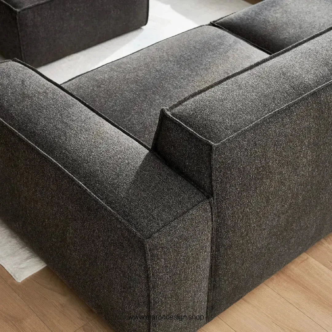 Canapé 2 Places / BOXTER / Sophistication et Confort-canapé, fauteil, Meridienne,-Maroc Design-Velour-Maroc Design