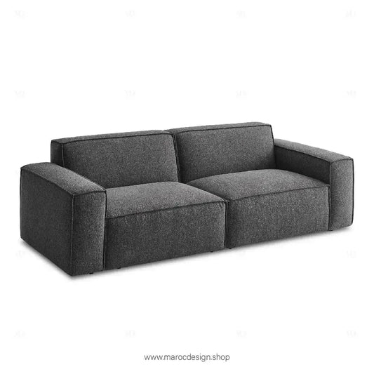 Canapé 2 Places / BOXTER / Sophistication et Confort-canapé, fauteil, Meridienne,-Maroc Design-Velour-Maroc Design