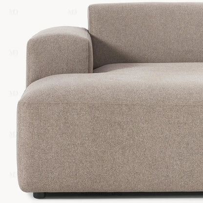 Canapé 2 Places XL MELVANA – Beige Taupe Modulaire | Maroc Design-canapé, fauteil, Pouf, Meridienne-Maroc Design-Maroc Design
