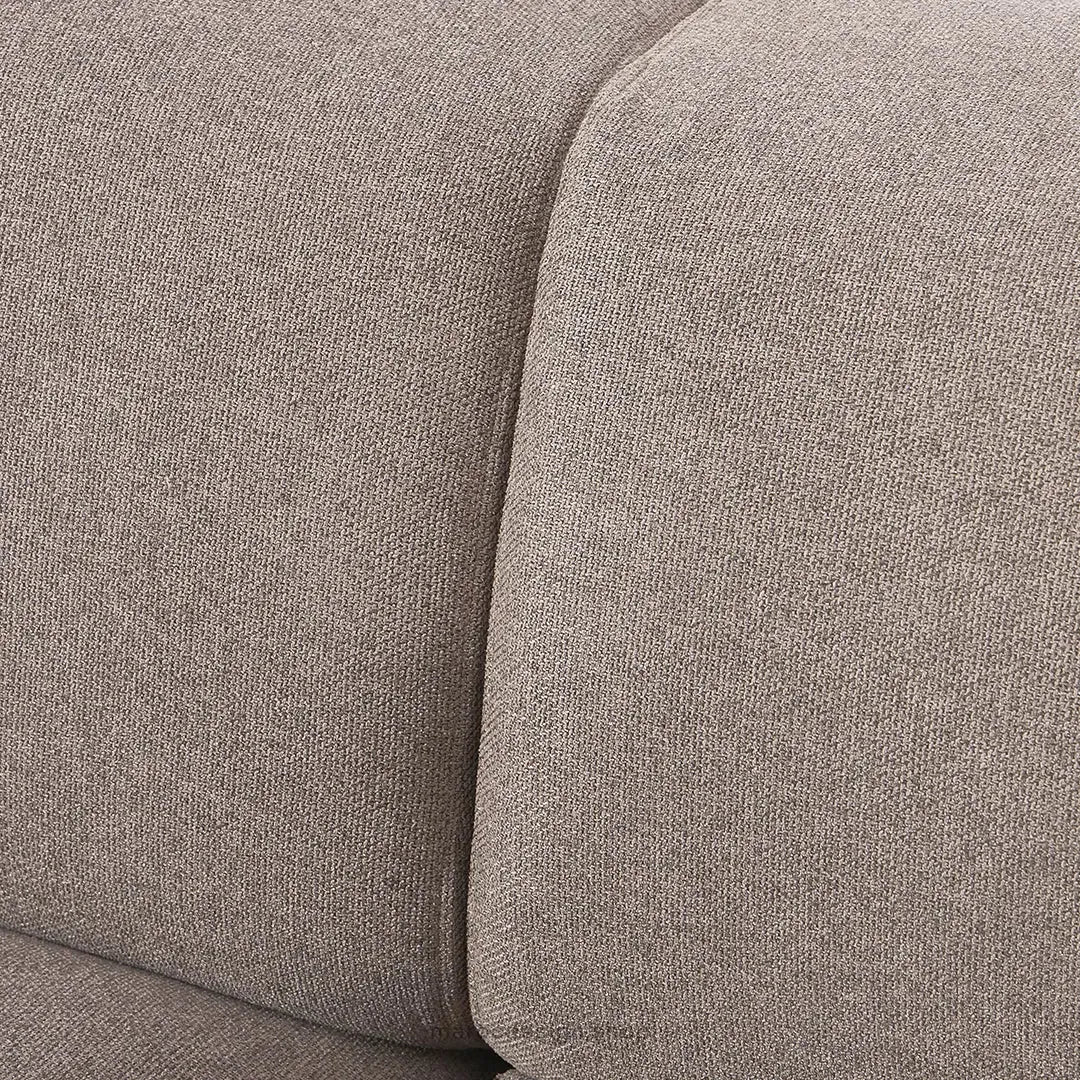 Canapé 2 Places XL MELVANA – Beige Taupe Modulaire | Maroc Design-canapé, fauteil, Pouf, Meridienne-Maroc Design-Maroc Design