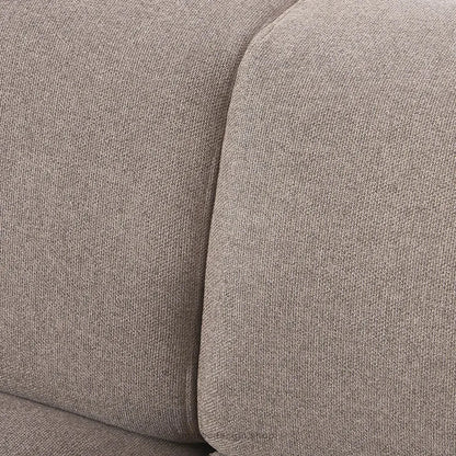 Canapé 2 Places XL MELVANA – Beige Taupe Modulaire | Maroc Design-canapé, fauteil, Pouf, Meridienne-Maroc Design-Maroc Design